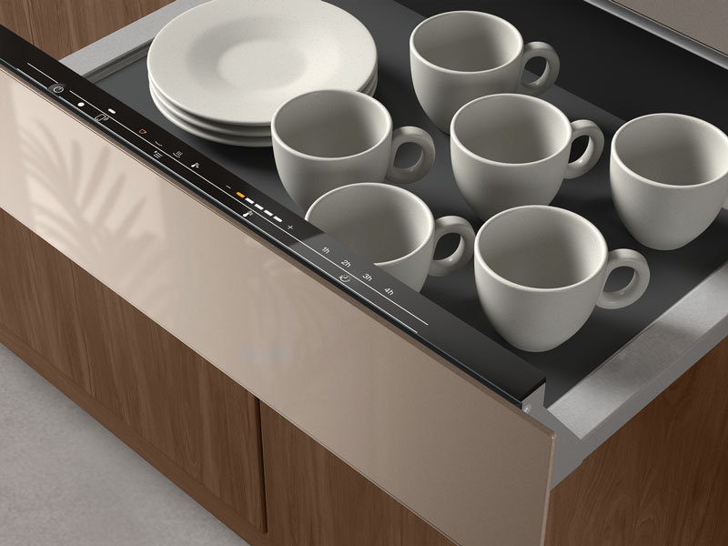 Calientaplatos Gourmet sin tirador tope de gama ESW 7010