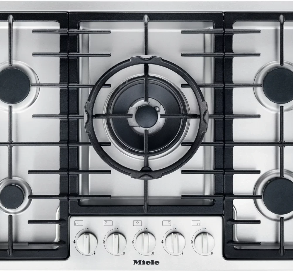 Anafe a gas de 5 quemadores de 77cm