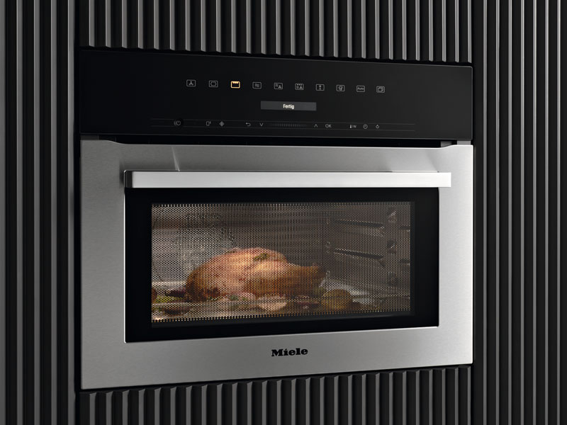 Horno compacto con microondas