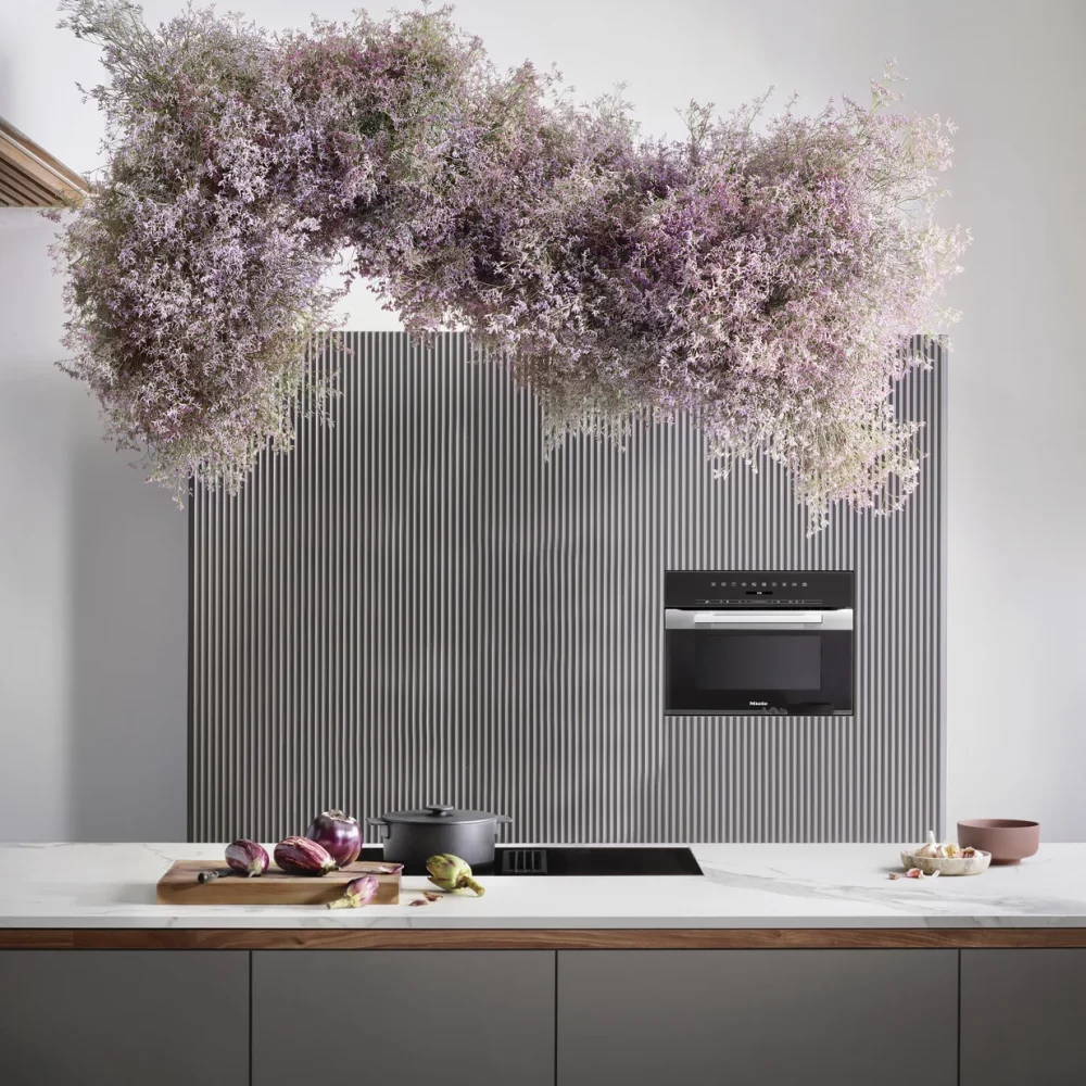 Horno combinado con microondas