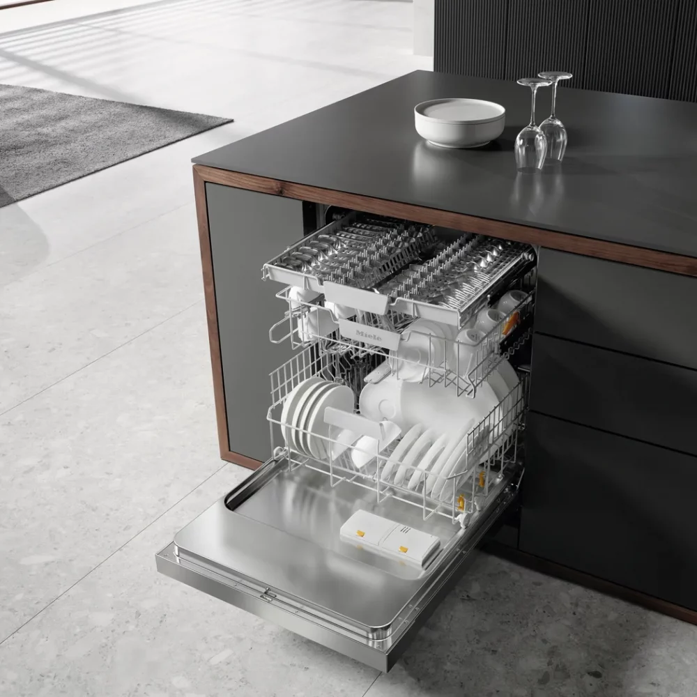 Lavavajilla de libre instalacion de 60 cm en acero